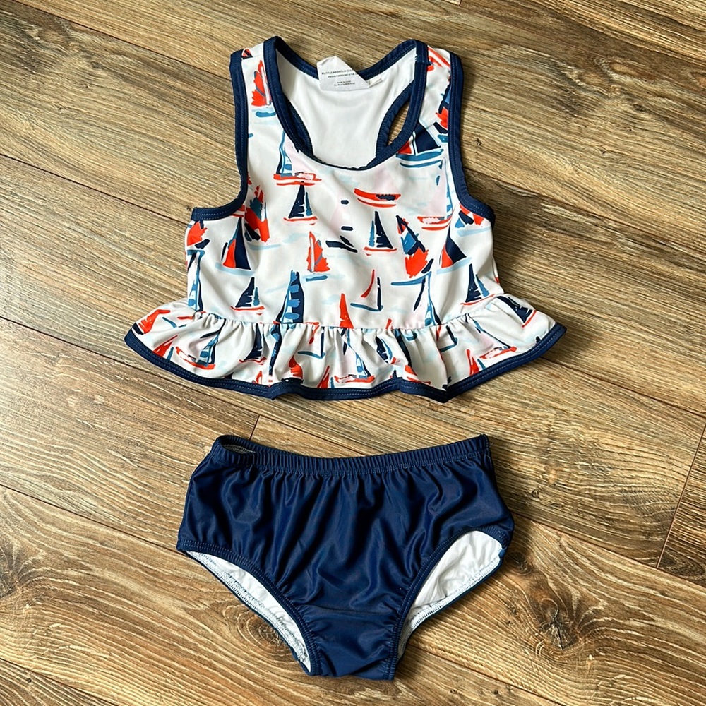 Kids Boutique Little Magnolia Sailboat Bikini